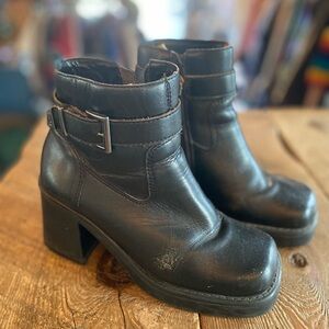 Harley Davidson high heel boots